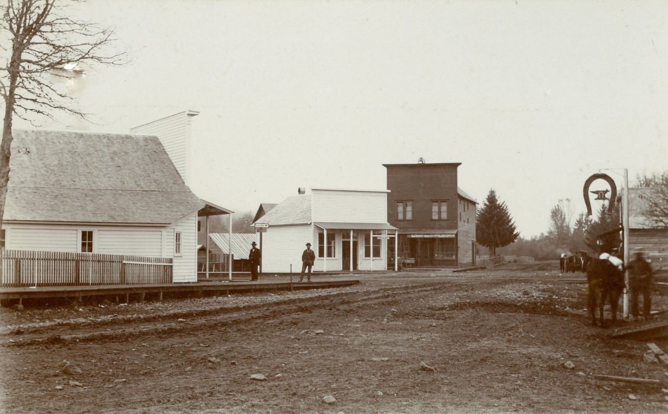 Early commercial district