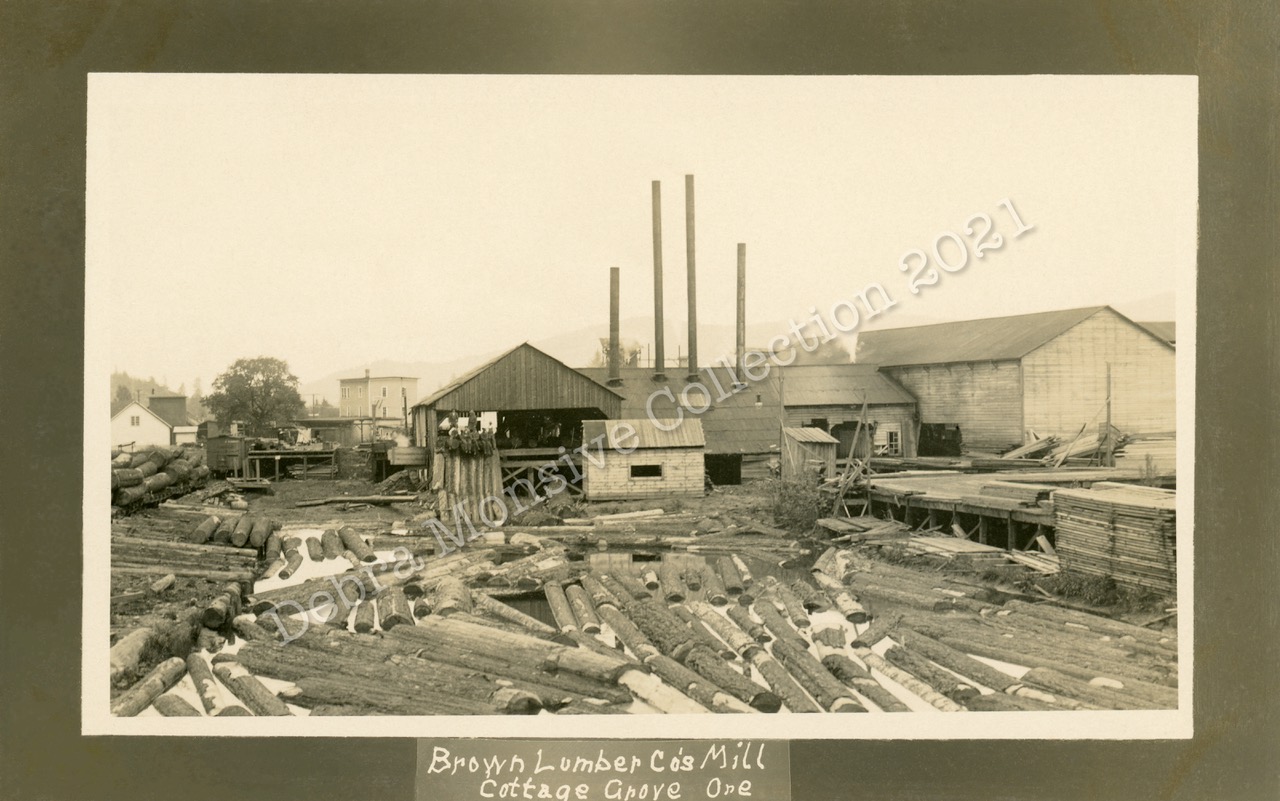 Postcard #32 Brown Lumber Company c.1912