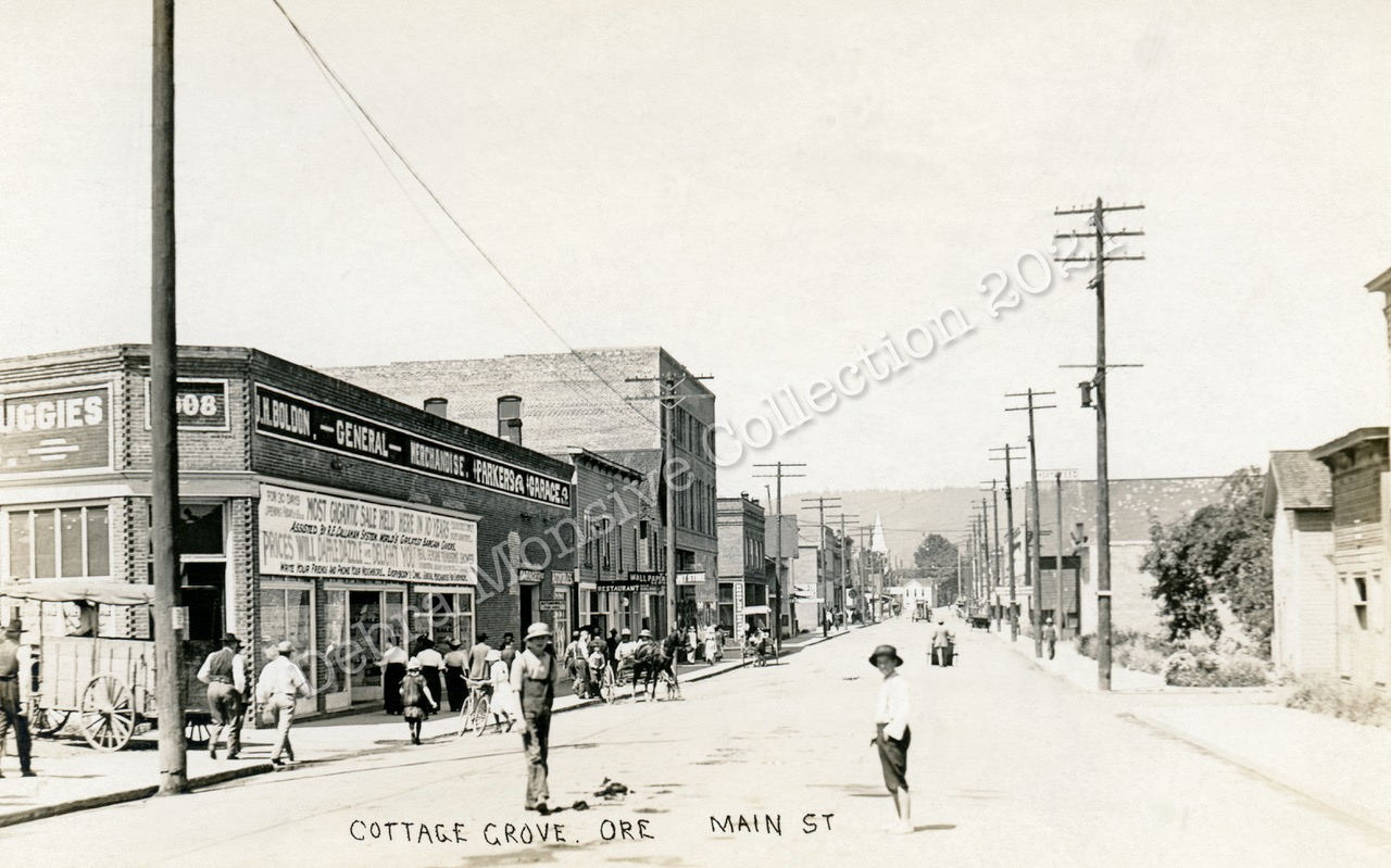 Main Street Looking West circa 1914